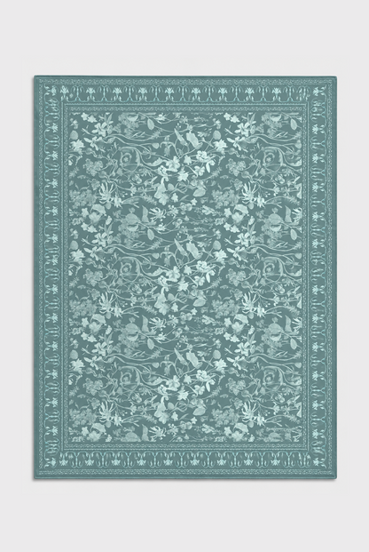 WILLOW BLOOM SILK SCARF