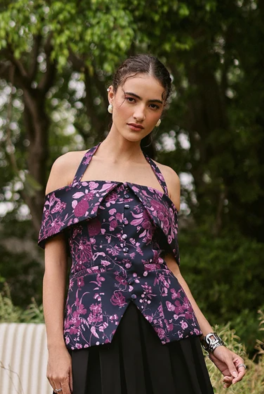 AURELIA OFF SHOULDER WAIST COAT