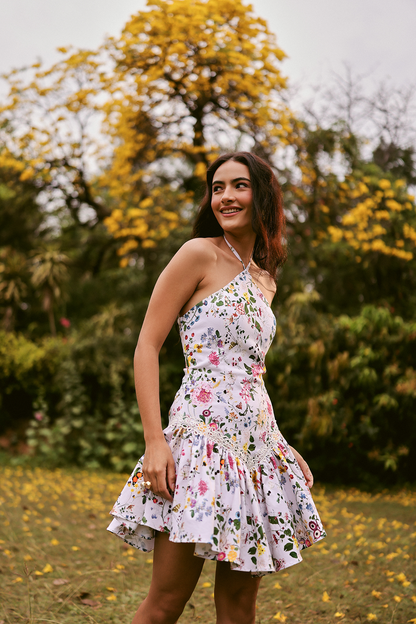 EMILIA HALTER DRESS