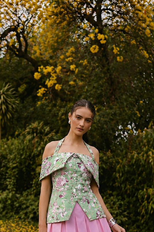 BELLA OFF SHOULDER WAIST COAT